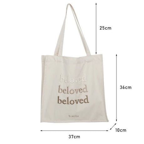 beloved beloved belovedトートバッグ(2709)