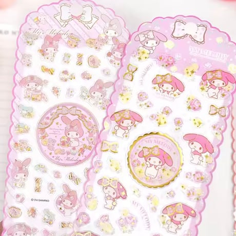 キャラクターpinkぷっくりシール1P(1572)