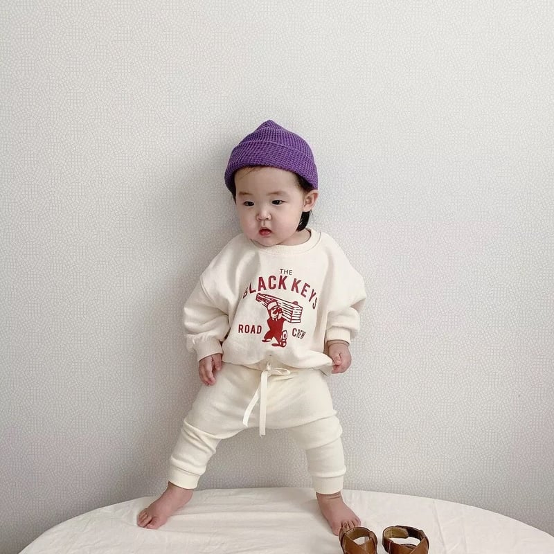 2color BLACK KEYSスウェットセットアップ(1394) | こどもふく