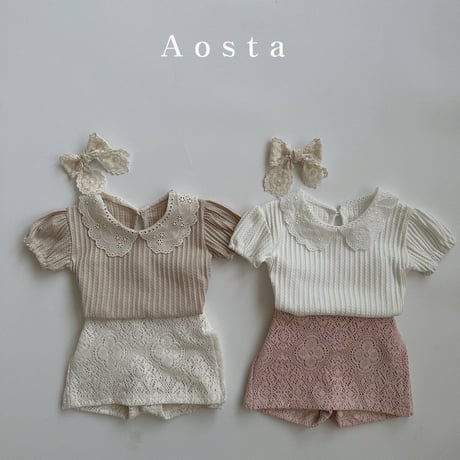 即納【Aosta】lovely skirt pants(2950)