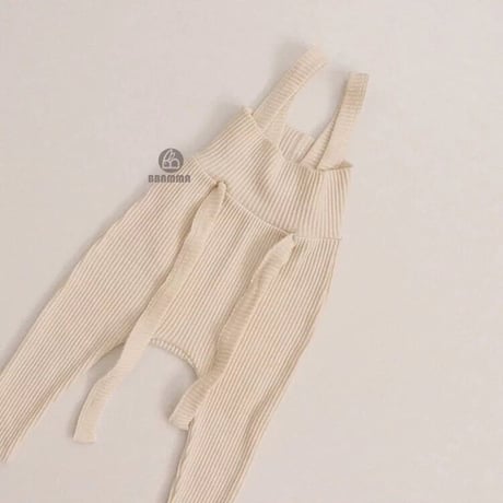 4color  サス付きフロント結びリブパンツ(2289)