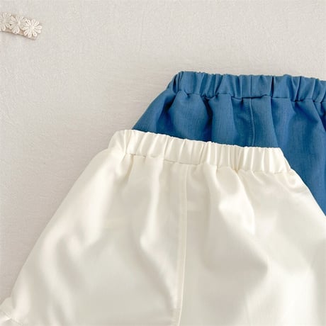 hem frill ショートパンツ(3173)