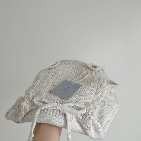 つぶつぶマーブルニットサロペット(2334)
