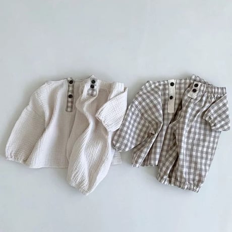 リネン生地HAPPY or アヒルセットアップ(2448)