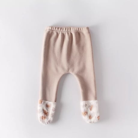 即納あり✩レオパード足タイツ(934)