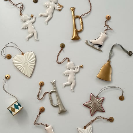 Xmas ornamentトランペット(432)