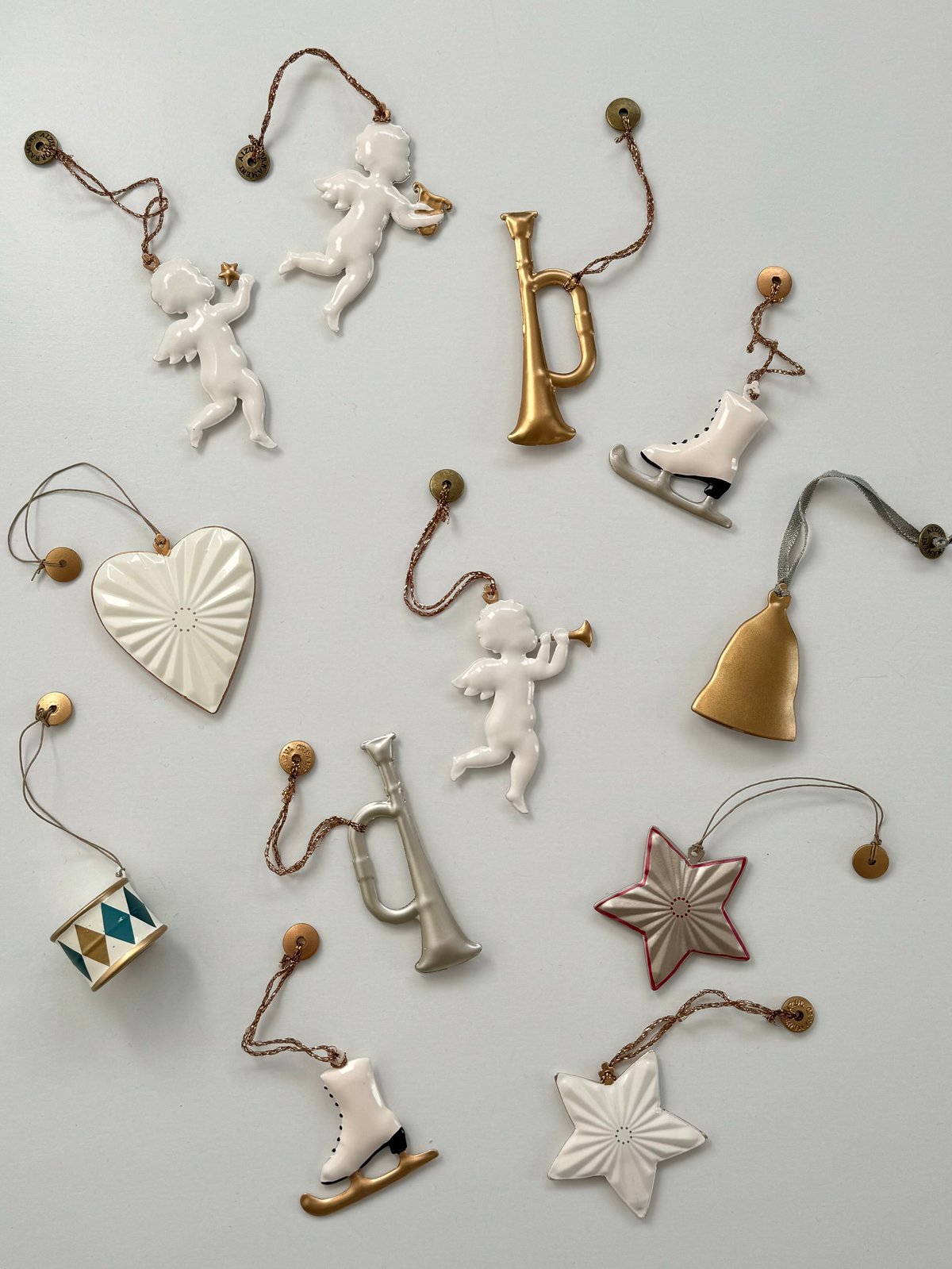 55dice さま】 vintage ornament ❀ トランペット 55dice さま