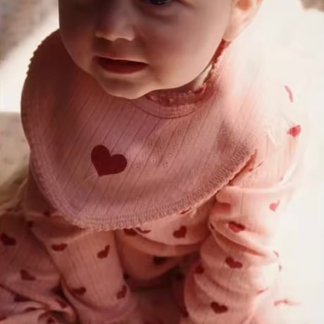BabyGirl 長袖ロング丈リブロンパース(1212)