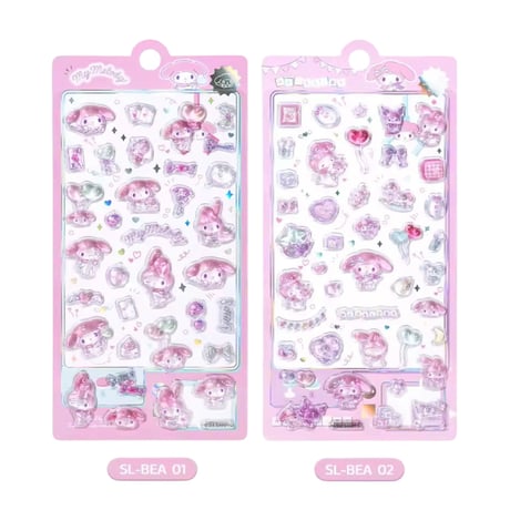 キャラクターpinkうるちゅるシール(1801)s