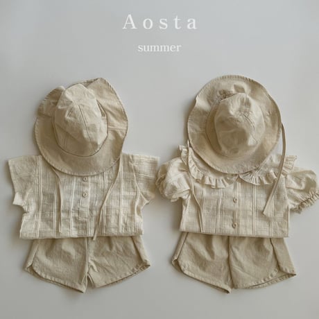 即納【Aosta】petar shirt(2998)
