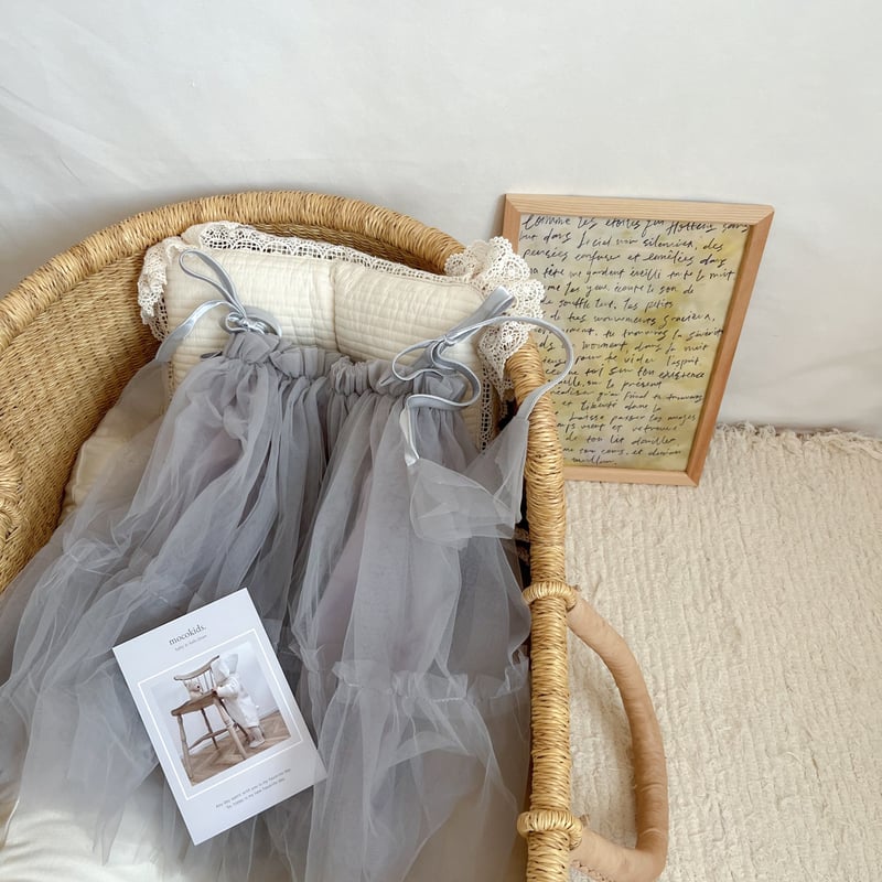 andmary チュチュプリーツリボンドレス ANDMARY】Ann ribbon pleats dress