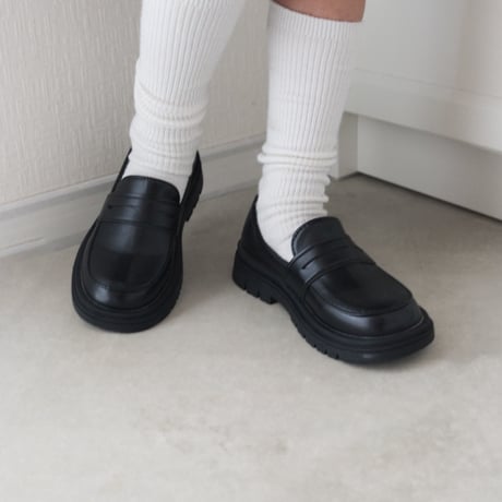 black/brown キッズベーシックパンプス(2154)