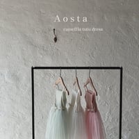 即納【Aosta】camellia tutu dress(2980)