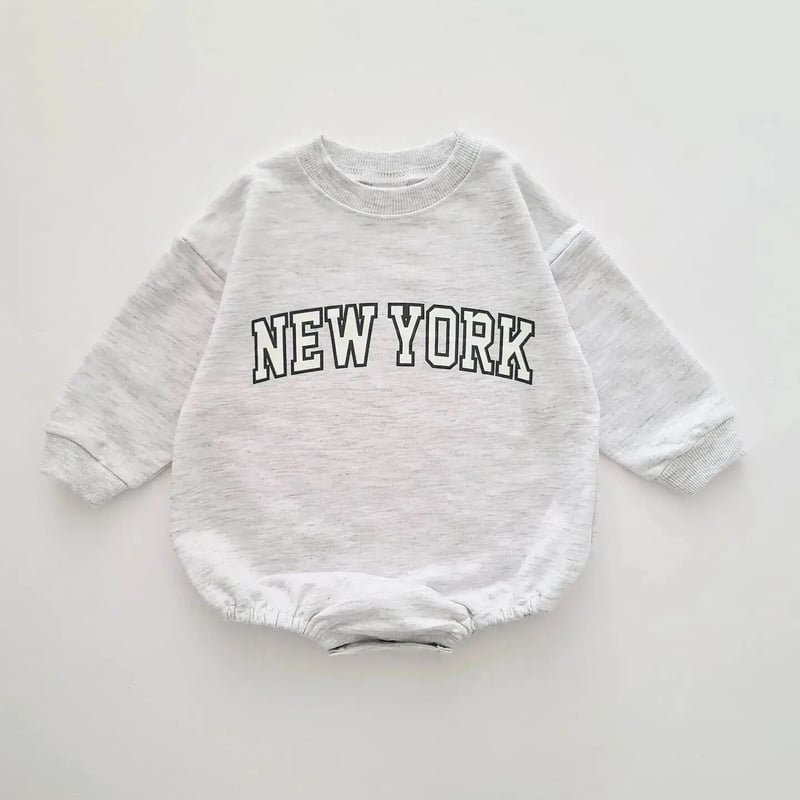 兄弟お揃いNEW YORKロンパースorセットアップ(3273) | こどもふく moco kids