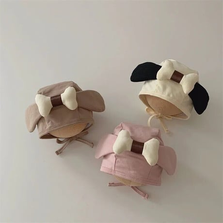6color 骨つきわんちゃんボンネット(395)