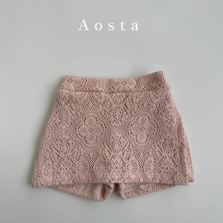 即納【Aosta】lovely skirt pants(2950)