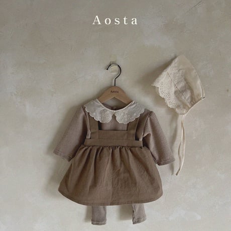 即納【Aosta】Baguette Suspender  onepiece (a12)