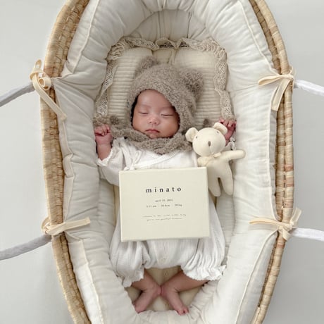即納【monbebe】organic cotton doll (mo22)