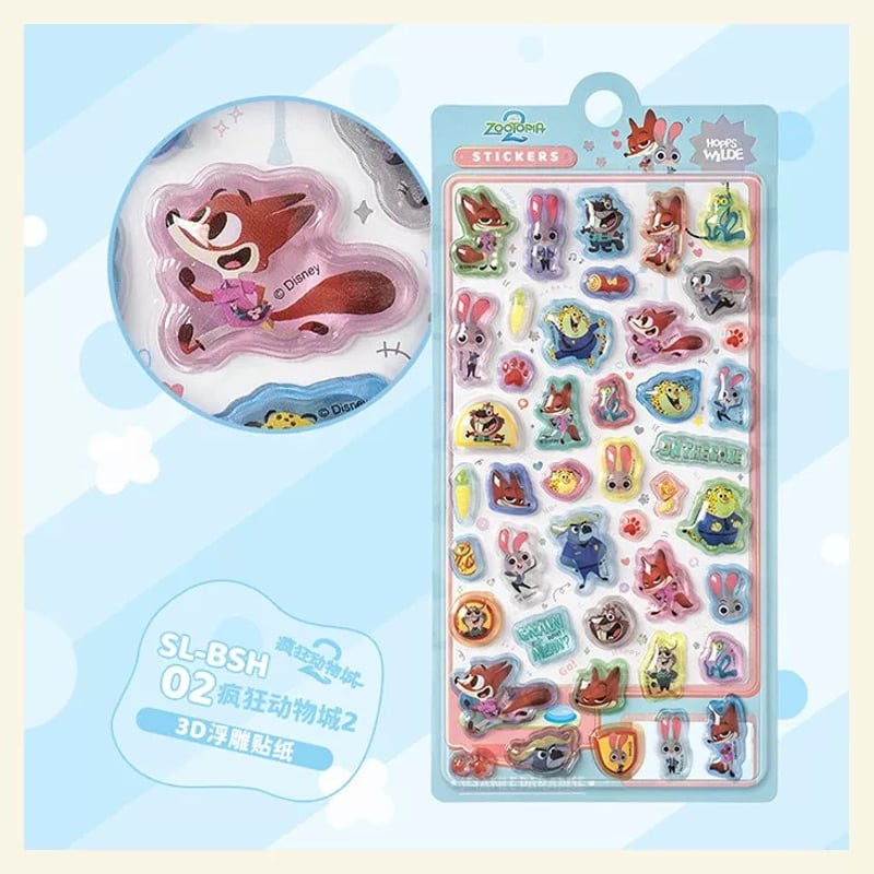 【正規品】 Zootopia シール3点セット 正規品 Zootopia 10周年記念 ステッカーセット - メルカリ