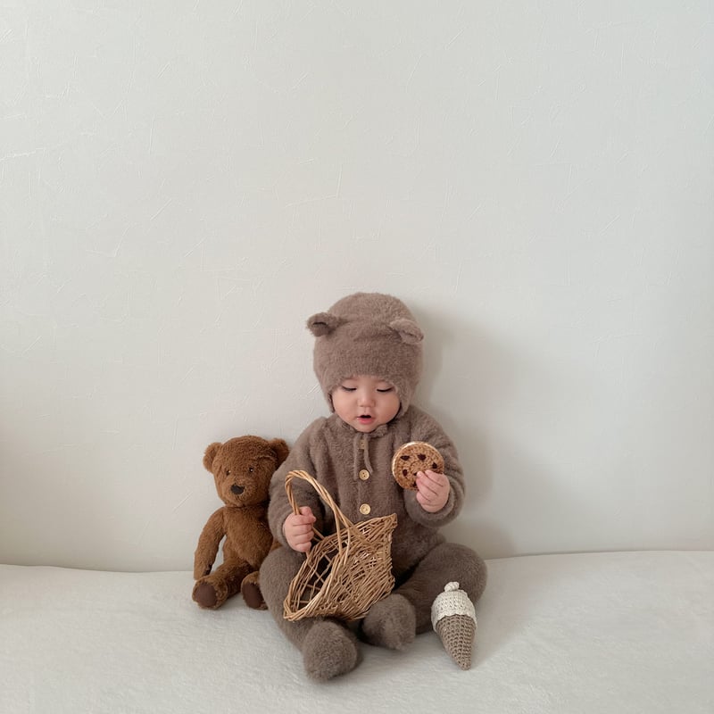 4color テディベアふわふわスーツ(2381) | こどもふく moco kids