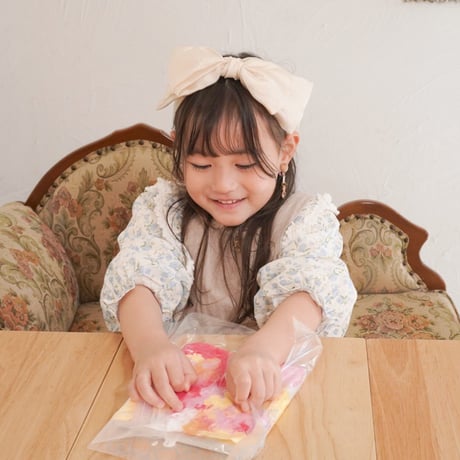 くしゅ素材リボンカチューシャ(548)