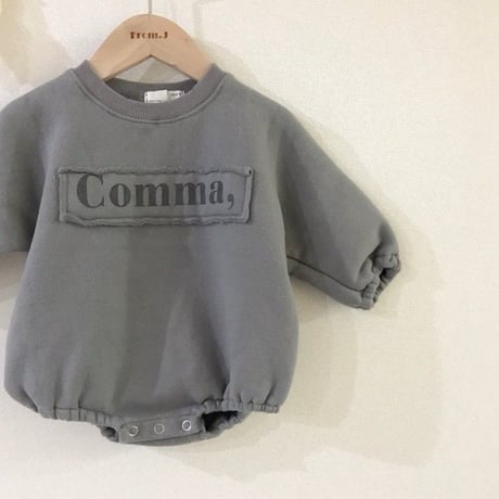 comma裏起毛ロンパース(895)