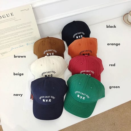 7color N.Y.C 帽子(2789)