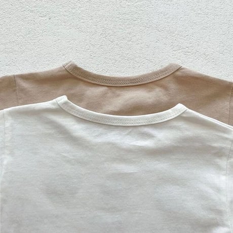 即納あり✩くま×ドットサロペットor threeくまTシャツコーデ(2078)