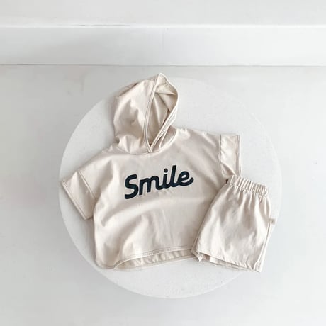 Smileパーカーセットアップ(576)