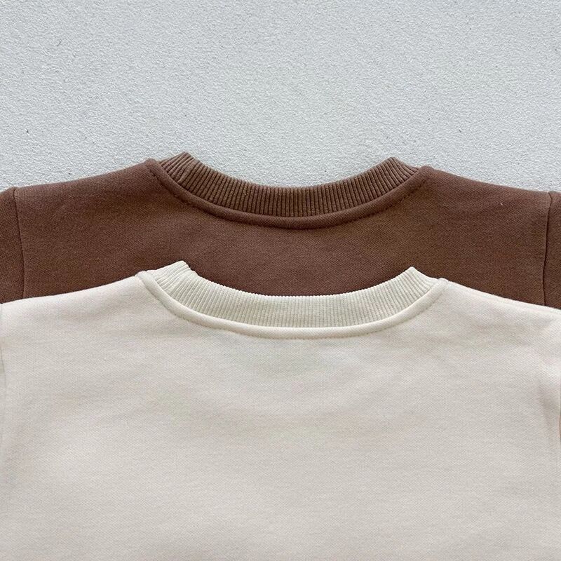 2color 裏起毛くまthreeロンパース(1917) | こどもふく🧸mocokids