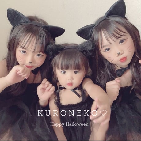 ハロウィン黒ねこチュチュドレス(2348)