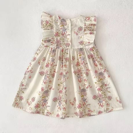 姉妹お揃いピンクパステルロンパースorワンピース(1606)