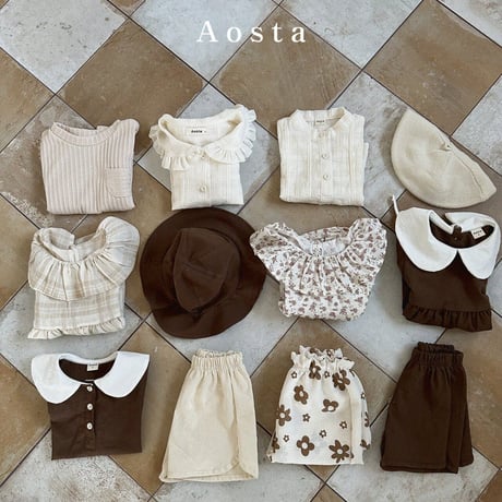 即納【Aosta】petar shirt(2998)