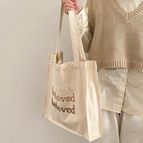 beloved beloved belovedトートバッグ(2709)
