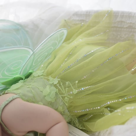 green fairy wingドレス(590)