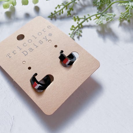 【M-110-P】フープ ピアス