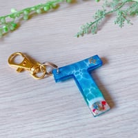 ☆OUTLET☆海 イニシャル キーホルダー