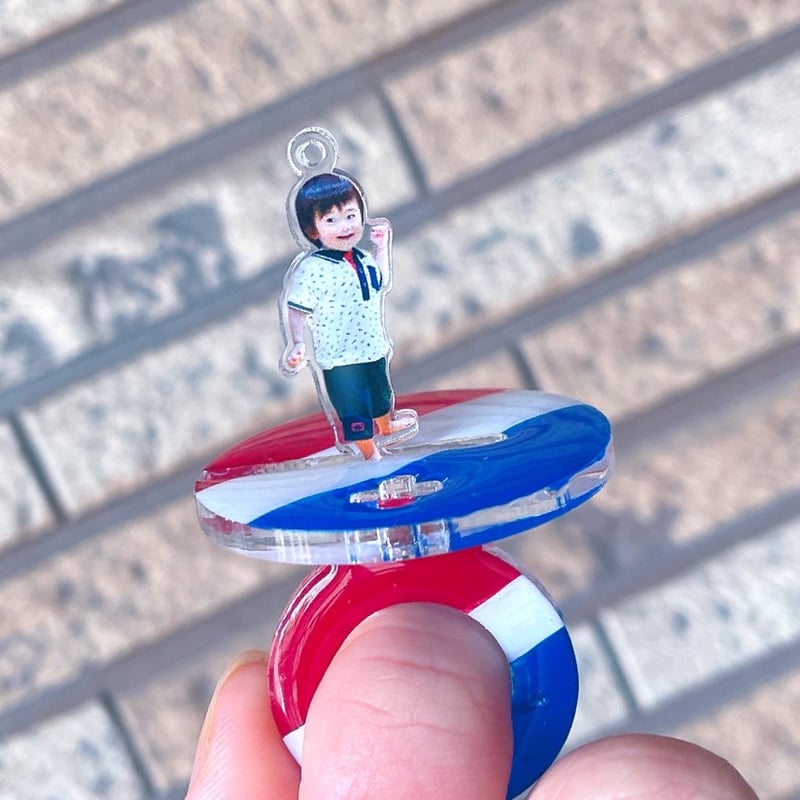 O-068】アクリルスタンド リング | TricoloreDaisy