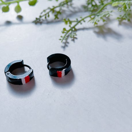 【M-110-P】フープ ピアス