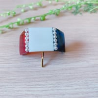 【HP-002】トリコロール パール ポニーフック