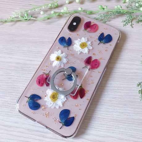 【SC-005】花かんざし スマホケース