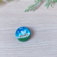 青空 トリパラ ピンバッジorストラップ