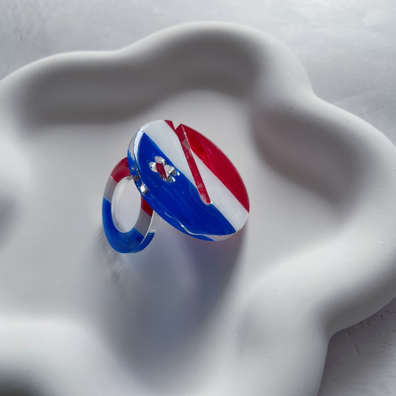 O-068】アクリルスタンド リング | TricoloreDaisy