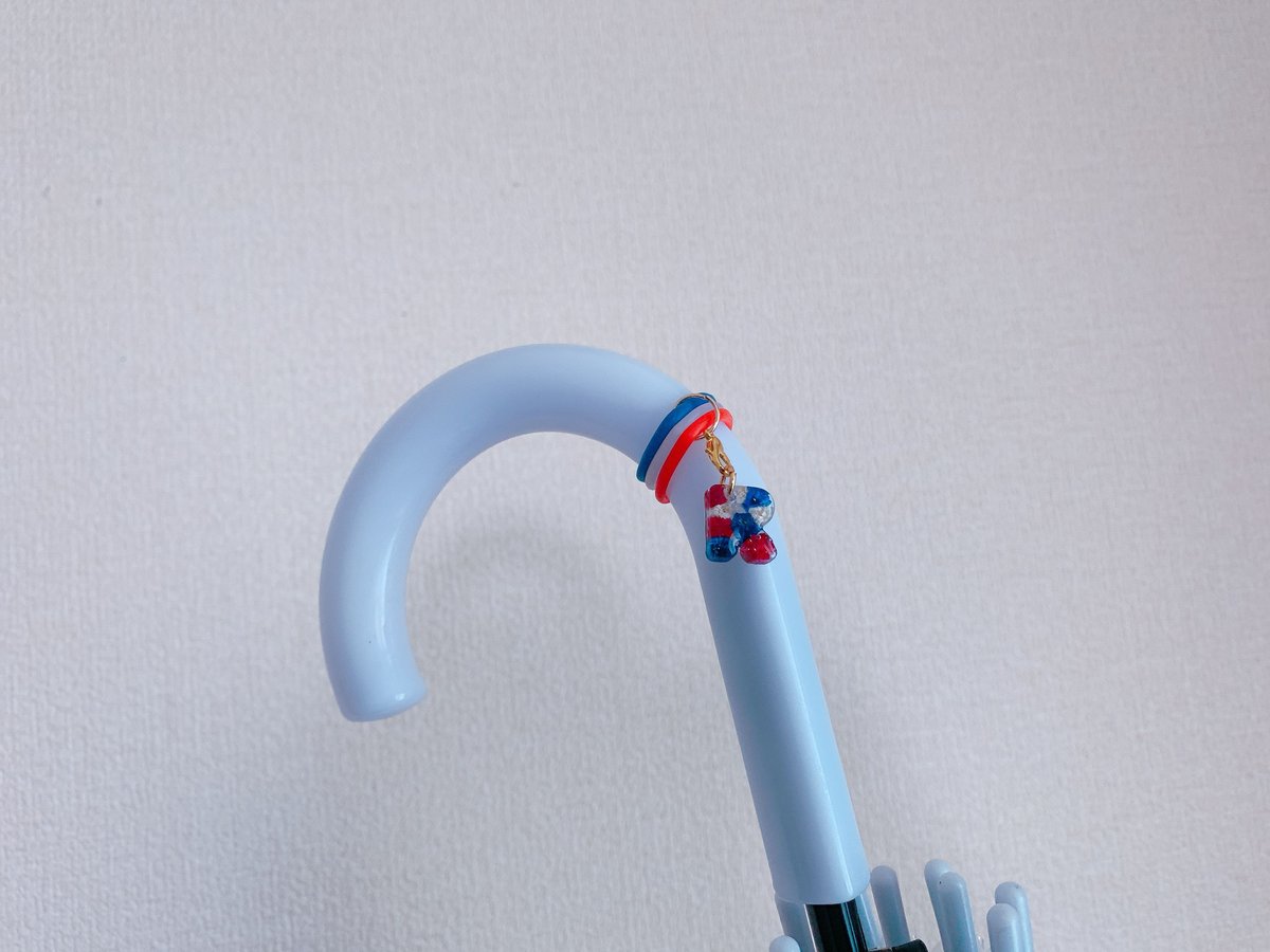 O-032】フラワー ミニ イニシャル アンブレラ マーカー | TricoloreDaisy