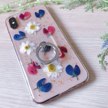 【SC-005】花かんざし スマホケース