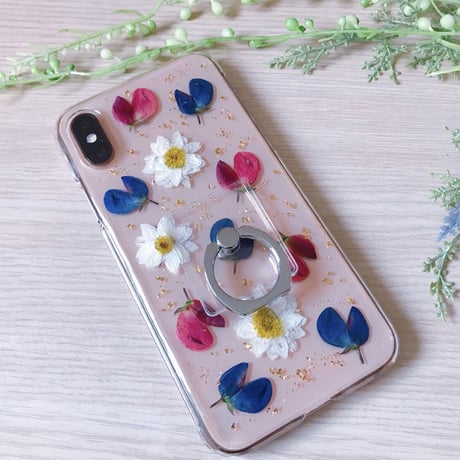 【SC-005】花かんざし スマホケース