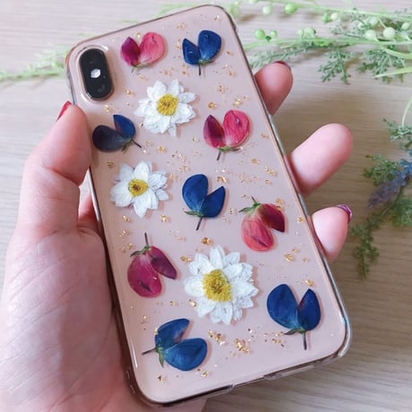 【SC-005】花かんざし スマホケース