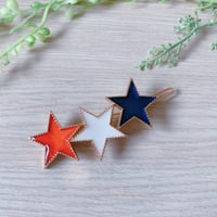 【HC-002】スター レジン ヘアクリップ