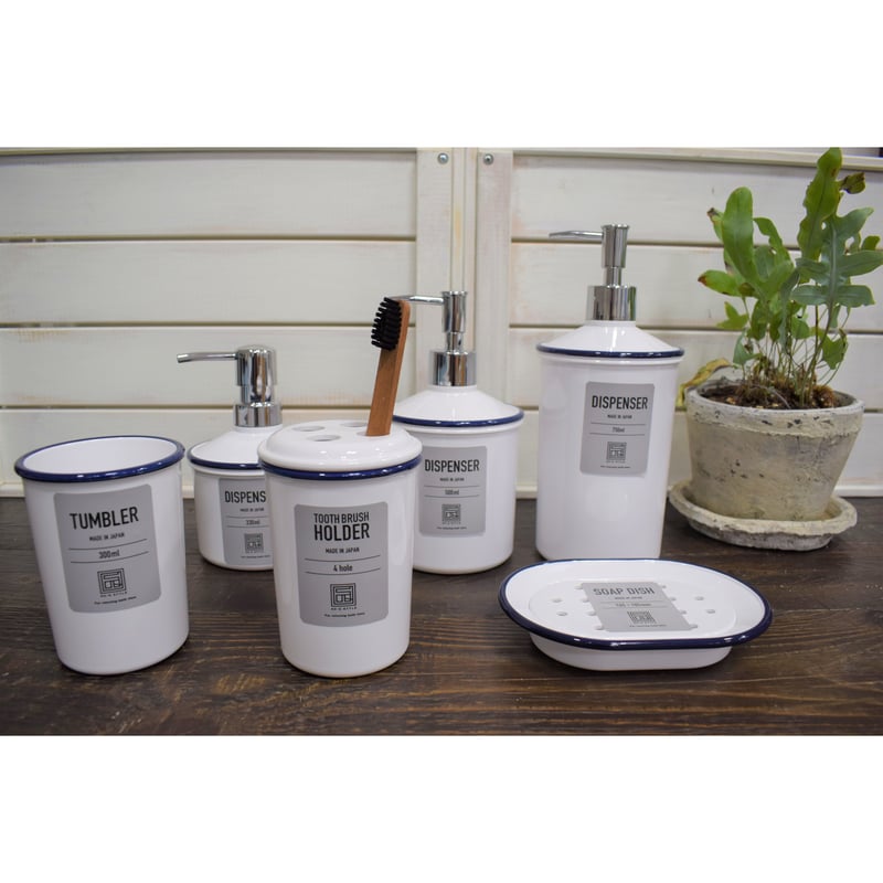 THE SPA THEORY ソープディスペンサー ＆タンブラー セット【新品】 THE SPA THEORY ソープディスペンサー ＆タンブラー セット【新品