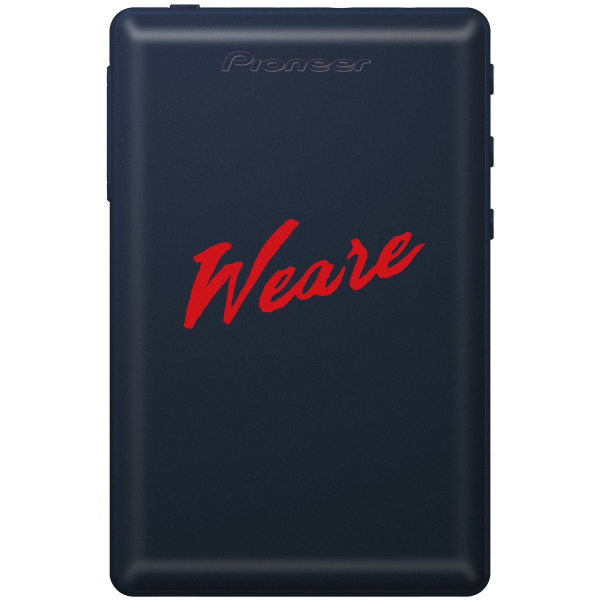 PIONEER - ハイレゾ対応音楽プレーヤー Weare × Pioneer」ハイレゾ対応デジタルオーディオプレイヤー